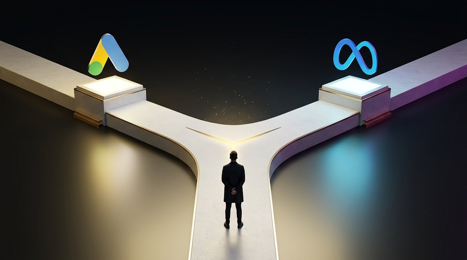 Comparativo entre Google Ads e Meta Ads para quem está começando no tráfego pago